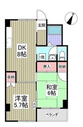 パークサイド佐藤の物件間取画像